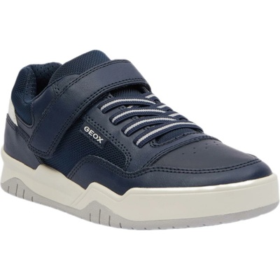 Geox chlapčenská voľnočasová obuv J PERTH tmavo modrá biela