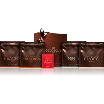 COCOSOLIS Luxury Coffee Scrub Box комплект за мека и гладка кожа