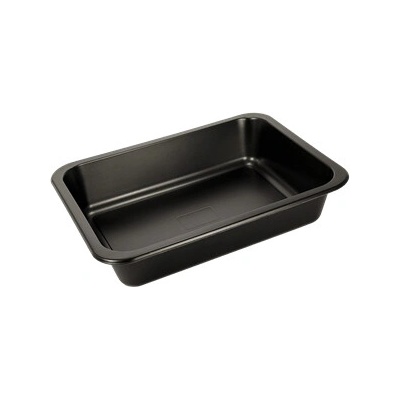 ECOFOL Plastová zatavovací miska 1D černá PP 227x178x40 mm ideal pack® bal/50 ks