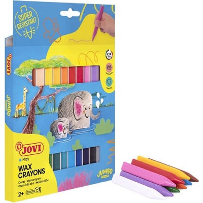 Jovicolor voskovky trojhranné Triwax 24 ks