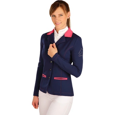 Litex Jezdecké závodní sako dámské dětské Tmavě modrá