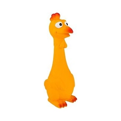 HipHop Kuřátko sedící 21 cm se zvukem latex