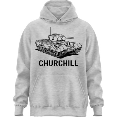 Tanks mikina Churchill Vectorized