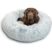 The Calming Donut Bed chlpatý pelech