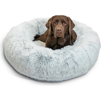 The Calming Donut Bed chlpatý pelech