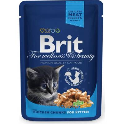Brit Cat Котешко пилешко 100г