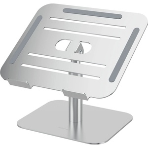 Fellowes Alumia, 15 inch, оптимална ергономия, от 15 до 30 cm регулиране, Накланяща се платформа, алуминий, сива (Alumia)