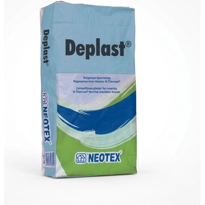 NEOTEX Deplast - vysokopevnostná živicová omietka Balenie: 25 kg vrece, Farba: Biela