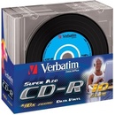 Verbatim CD-R 700MB 52x, AZO, printable, slimbox, 10ks (43426)