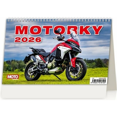 Motorky ČR/SR stolní 2026