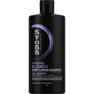 Syoss Šampon Intense Blonde 440 ml