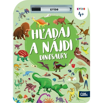 Kvído Hľadaj a nájdi - Dinosaury - Albi