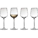 LyngbyGlas Чаши за бяло вино Palermo Gold 300 мл 4 бр (27578)