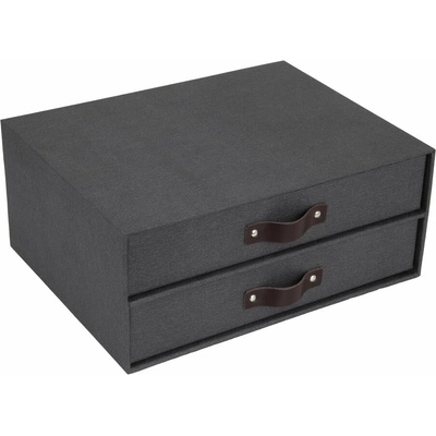 Bigso Birger Canvas Paper Laminate organizér černá