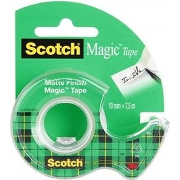 3M Scotch Magic Invisible s odvíječem 19 mm x 7,5 m