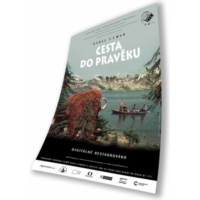 Filmový plakát Karel Zeman - Cesta do pravěku ČR – Zboží Dáma