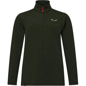 Salewa Дамски поларен пуловер Salewa Women's Puez Cammino PL Half Zip Jacket Fleece jumper - Dark Olive - размер 38 (EU) (105-6128-0613)