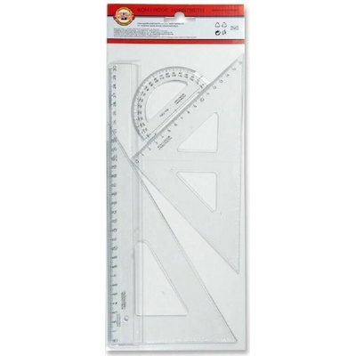 Koh-i-Noor 750748 sada pravítek 4 ks