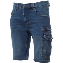 Payper pánske bermudy WEST SHORTS Modrá Denimová