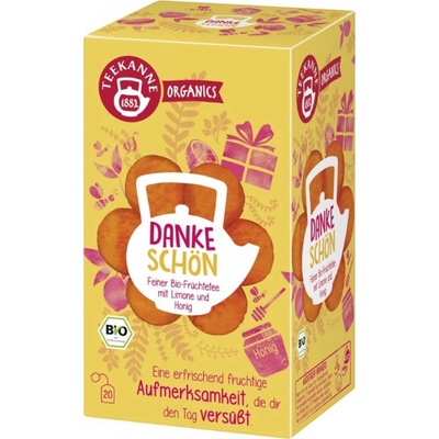 TEEKANNE Thank You Organic Fruit Tea 20 dvoukomorových sáčků