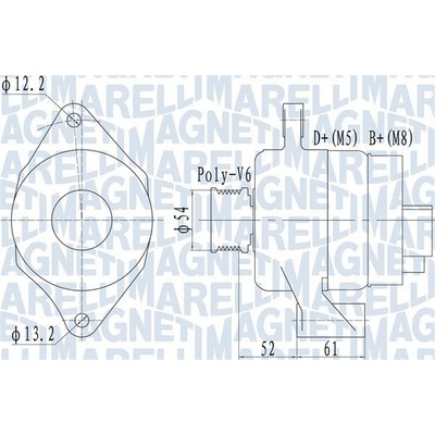 generátor MAGNETI MARELLI 063732049010