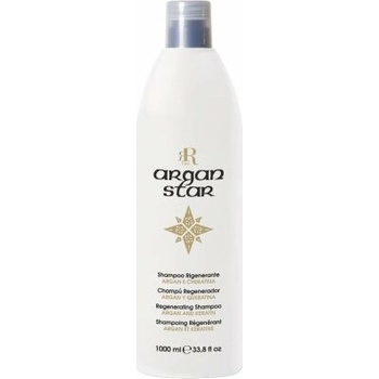 RR Line Argan Star šampón pre chemicky ošetrované vlasy 1000 ml