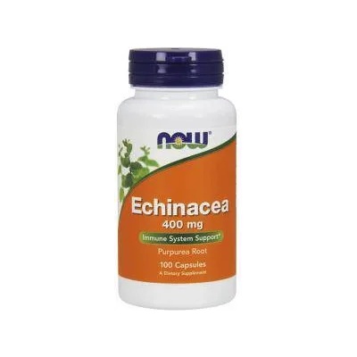 NOW Ехинацея 400мг. - Echinacea - 100 капсули - NOW FOODS, NF4660