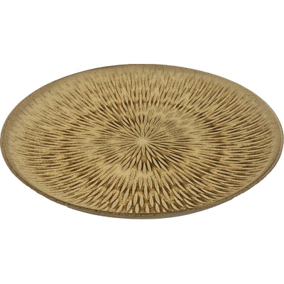 H&L Dřevěný kulatý podnos Wood paprsky 29cm