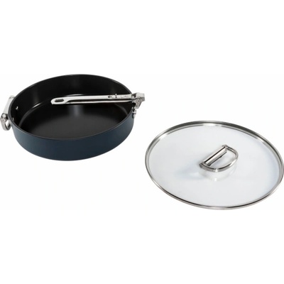 Joseph Joseph Space Folding Han. Ceramic N/S 6pc Blue Cookware