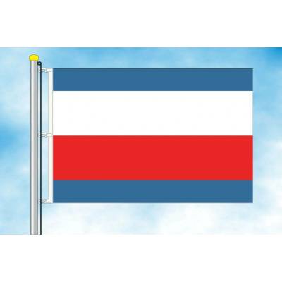 LIBEA, s.r.o. Trenčianský kraj vlajka Rozměr: 30×45 cm, Uchycení: Karabiny na stožár