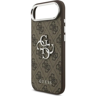 CG Mobile iPhone Air GUESS 4G BIG CLASSIC LOGO силиконов протектор за телефон, удароустойчив, заден капак с кожен ефект, GREEN/DEEP GUHCP17MP4G4SMCW (GUHCP17MP4G4SMCW)