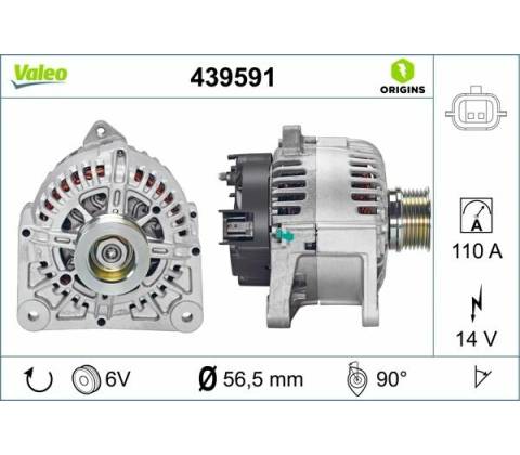 Alternátor VALEO 439591