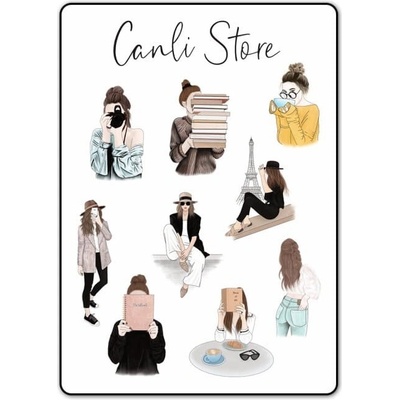 Samolepky Canli People A6