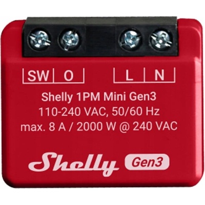 Shelly Plus 1PM Mini Gen3 – Zbozi.Blesk.cz