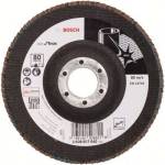 Bosch - Ламелен шлифовъчен диск за стомана, P80, диаметър 125 мм 2608607640 (2608607640)
