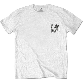 Korn Риза Scratched Type Unisex White 2XL (KORNTS08MW05)