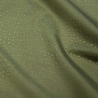 Nepremokavá látka na pláštenky do dažďa, farba khaki, 60 gr/m2