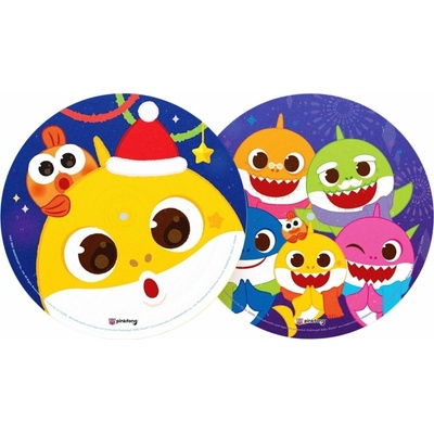 Pinkfong - Christmas Sharks Picture Disc 7 Vinyl