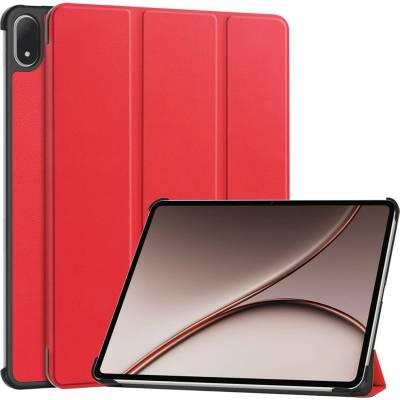 Vsetkonamobil 150134 LEATHER Zaklápací kryt pre OnePlus Pad 4 červený