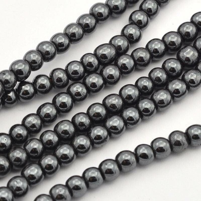 Hematit 4mm šňůra (98 - 102 korálků) – Hledejceny.cz