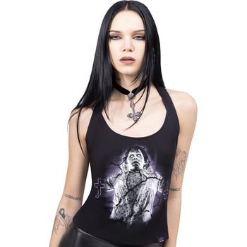 KILLSTAR Дамски потник KILLSTAR x THE EXORCIST - Unclean Spirit Halter - Black - KSRA012748