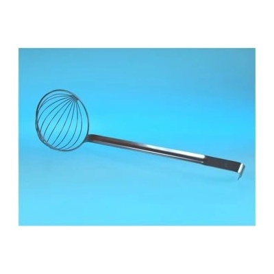 Naběrák drátěný nerez leštěný průměr 15 cm délka 52 cm