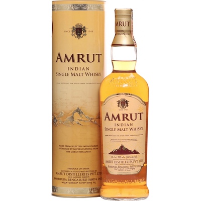 Amrut Indian Single Malt 46% 0,7 l (tuba)