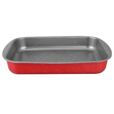 Voltz Тава за печене Oliver Voltz Florence OV51222B30S, 30x22x5.4 см, Мраморно покритие, Без PFOA, Червен (OV51222B30S)