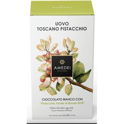 Amedei Toscano White pistacchio Egg 400 g