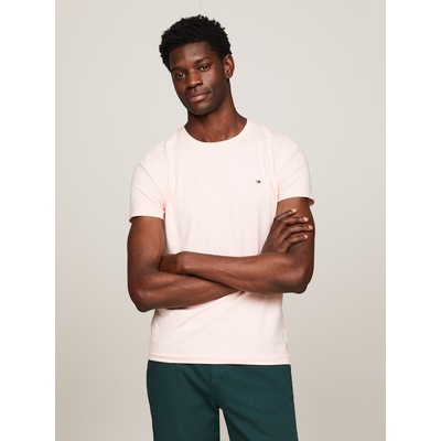 Tommy Hilfiger STRETCH SLIM FIT TEE pánské tričko MW0MW10800TJS