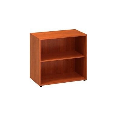 Alfa Office Nízká široká skříň Alfa 500, 73,5 x 80 x 45 cm, otevřená, dezén třešeň 37429