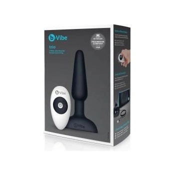 b-Vibe Разширител с Дистанционно Управление Trio Черен B-Vibe 05882610000 Черен