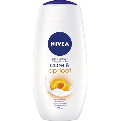 Nivea Care & Apricot sprchový gel 250 ml