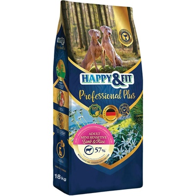 Happy&Fit Professional Plus Adult Mini Sensitive Lamb & Rice 2 x 18 kg